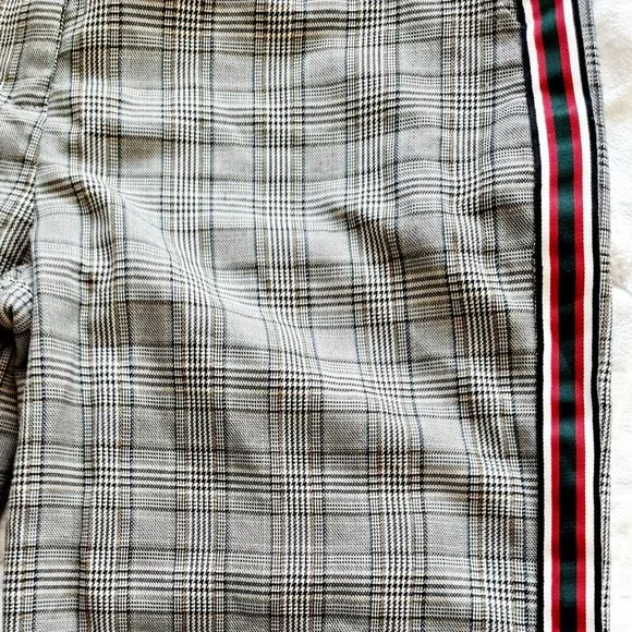 Alice In The Eve, Lucy Wide Leg Maxi Pants Black & White Check fits AU 8-10 - Picture 6 of 8